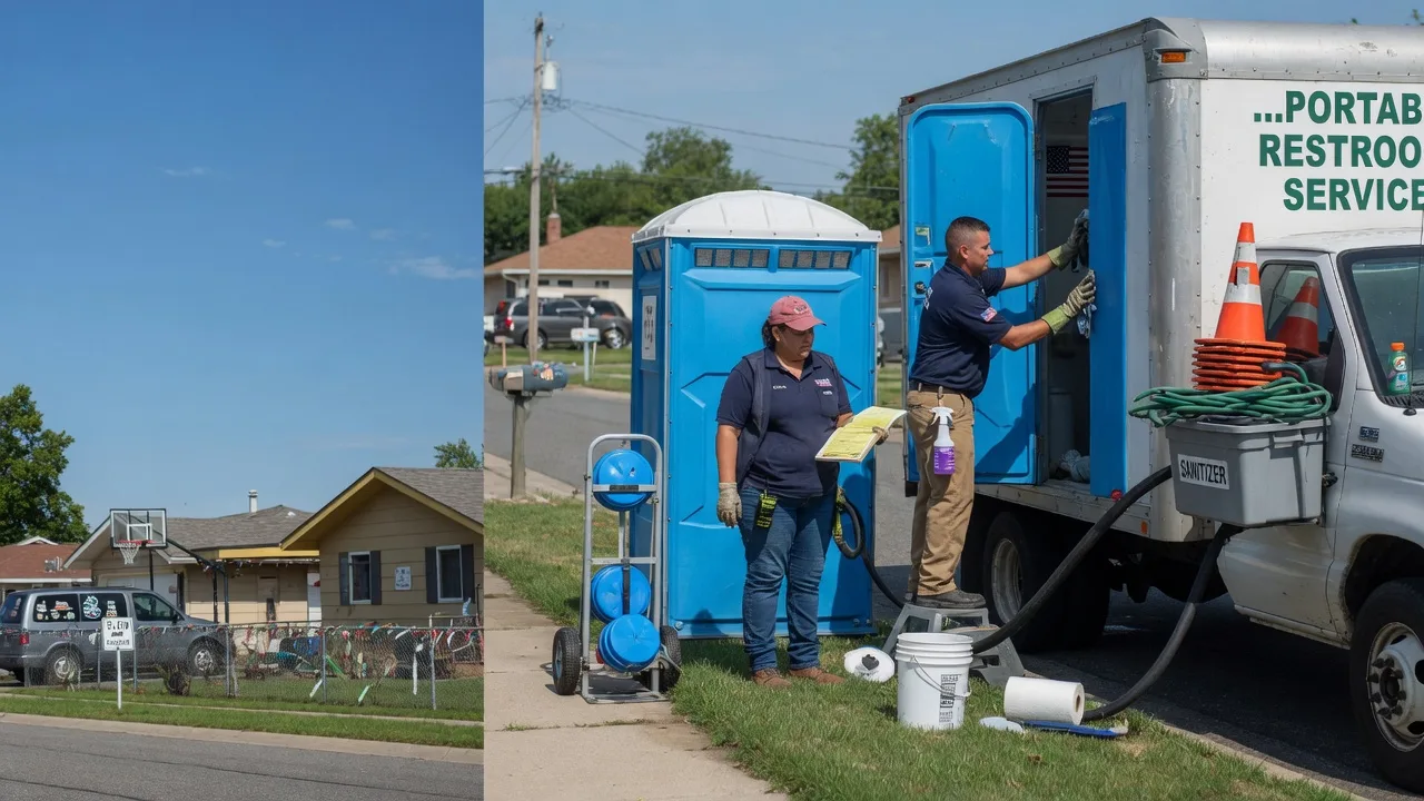 Portable Toilet Rental in Ozawkie, KS near me